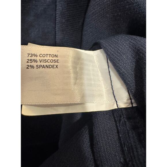 Duluth Trading Co NWT Women’s Navy Blue Velvet Corduroy Popover Shirt Small - Picture 4 of 6